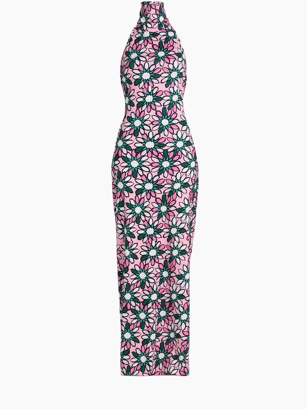 Eywasouls Malibu Montana Halter Maxi Dress Meadow Margarita Dress